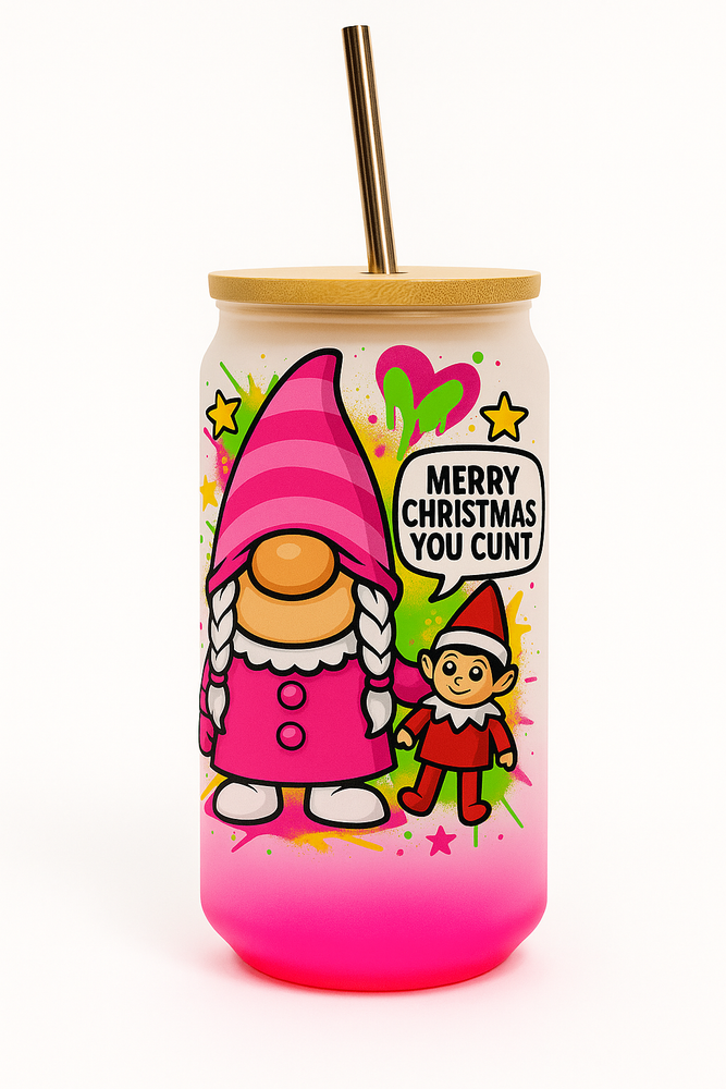 Pink Ombre Glass - Girl Gonk Elf Cunt #1 image